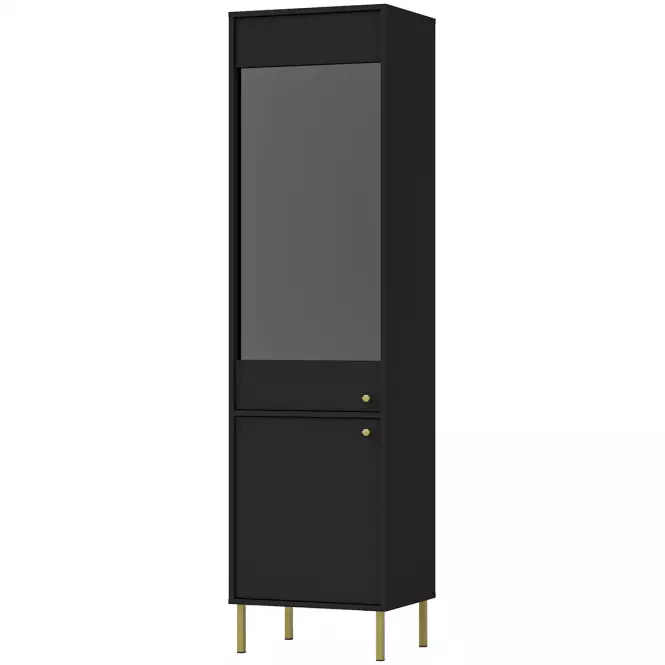 Witryna Tokyo 2 2D czarny grafit 101