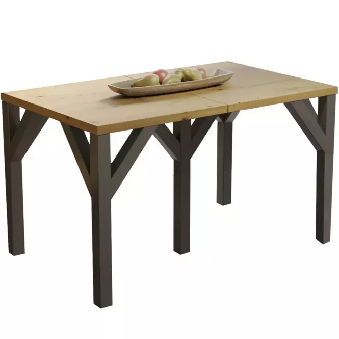 Stół rozkładany Dunaj-295 dąb artisan
