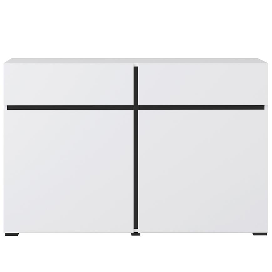 Komoda Cross2d2s Biały/Czarny
