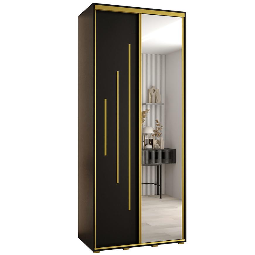 Szafa 45 Canaris 13 120 czarny/gold
