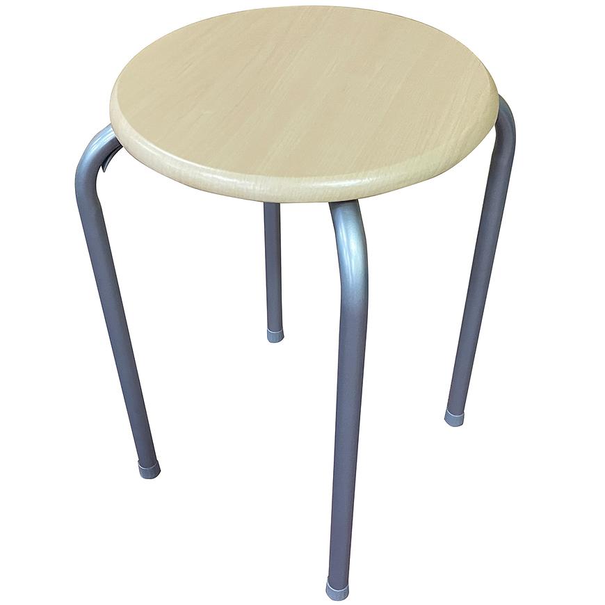Taboret DR-N-657 Axel 10896 szary/naturalny