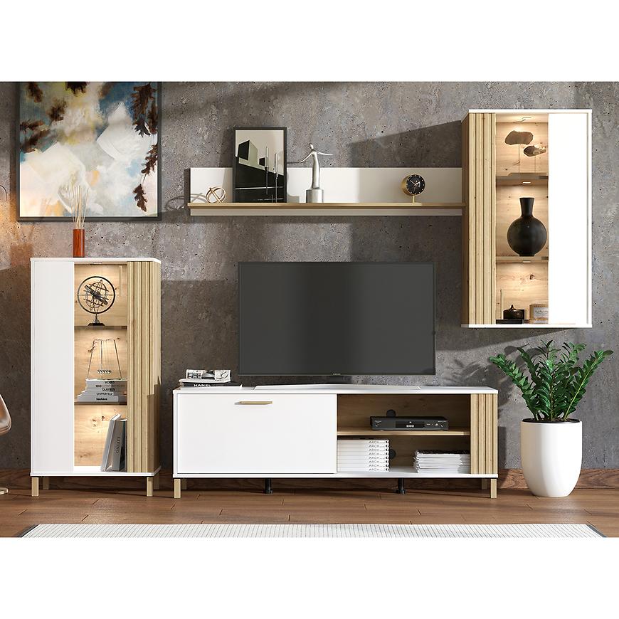Meblościanka Bestia Artisan/Biały 11013735