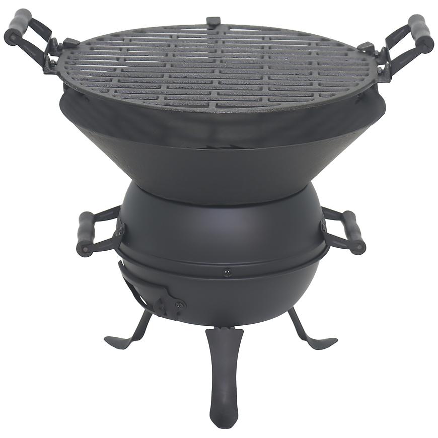 Grill żeliwny kociołek Mercado 35 cm KY1821