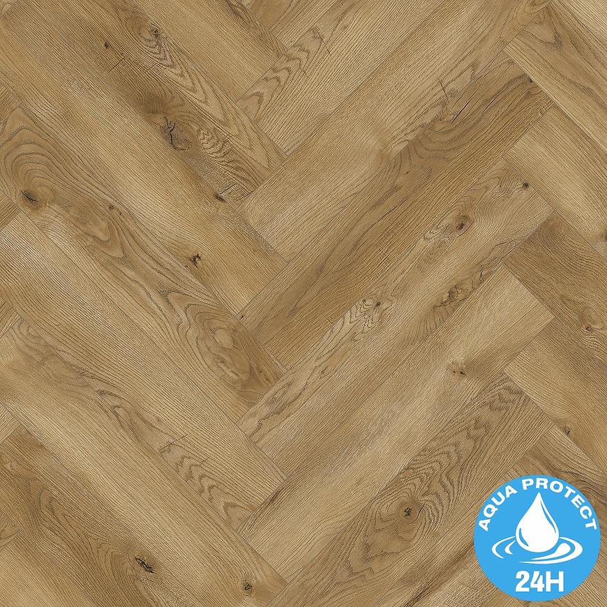 Panele podłogowe wodoodporne jodełka Dąb Calpe 8mm AC5 Herringbone WR 66934