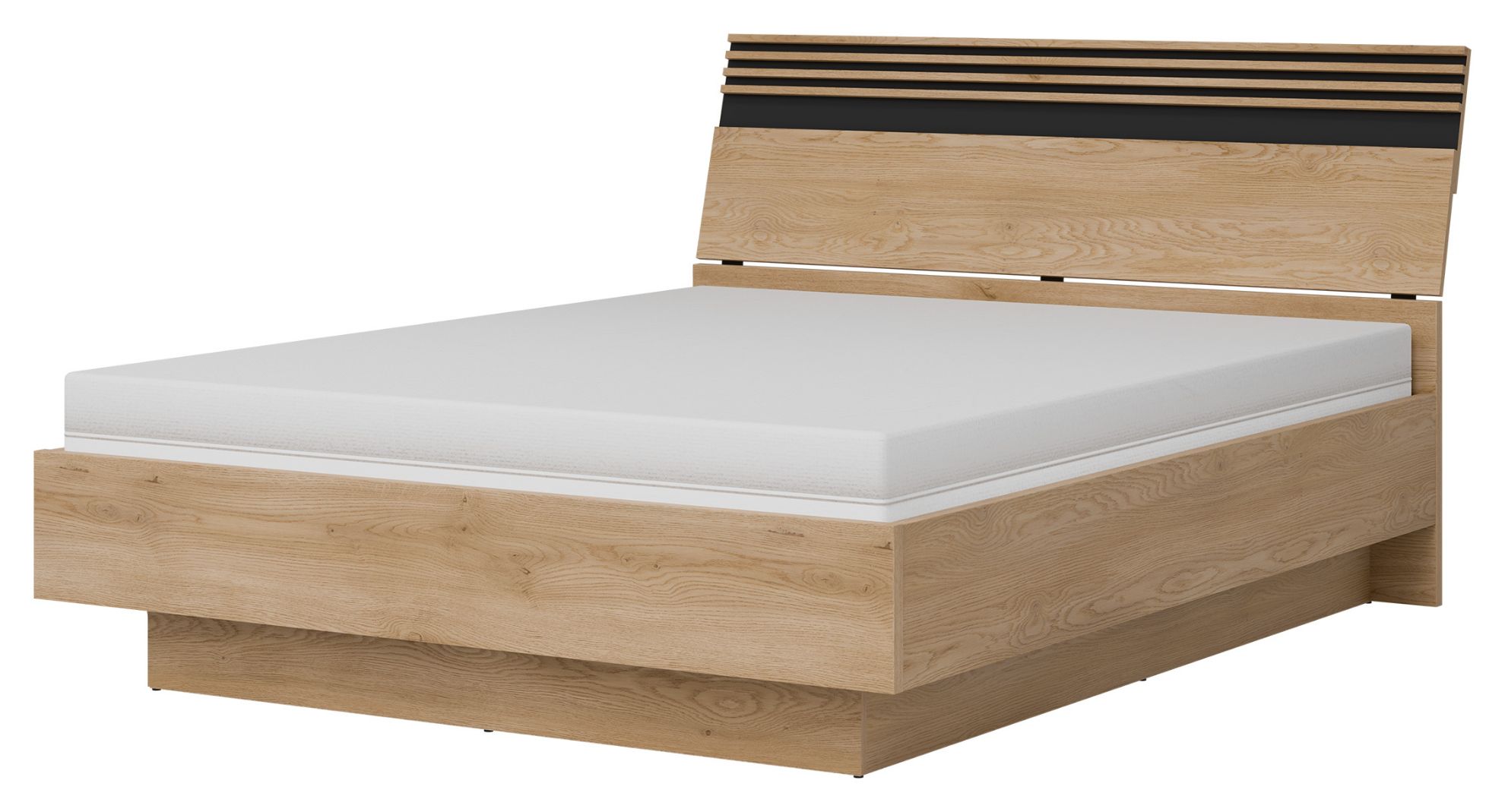 Łóżko Ferro 18 z pojemnikiem i stelażem 160x200