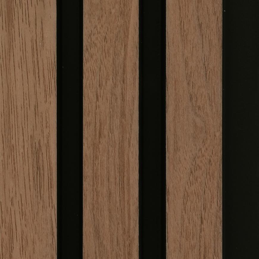 Panel lamelowy MODERN LINE NORMAL Walnut Black 12x122x2650mm