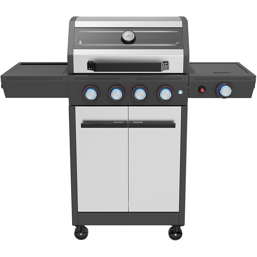 Mercado grill gazowy Luxe Silver 4+1  14.5kw PL