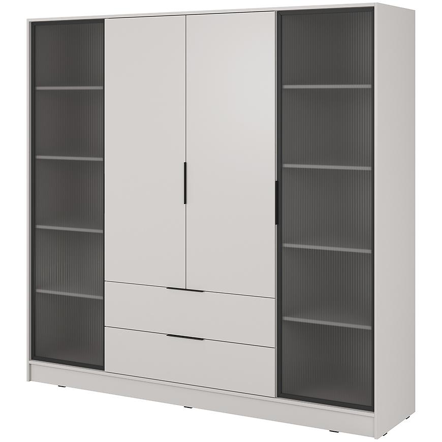 Szafa Kelly 4D RD cashmere z led