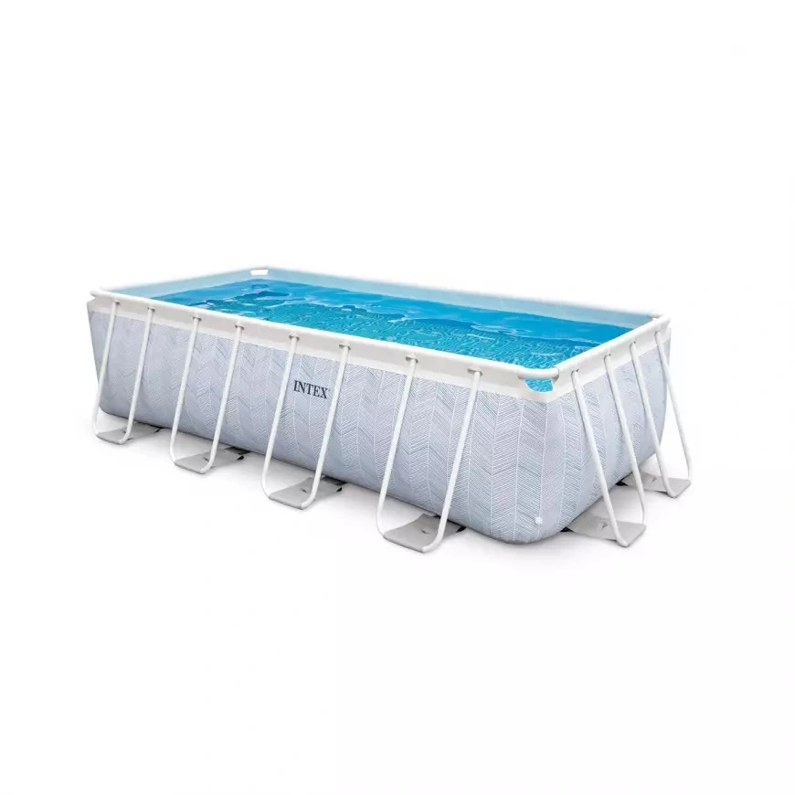 Basen stelażowy 4x2X1 m z pompą Chevron 26780GN
