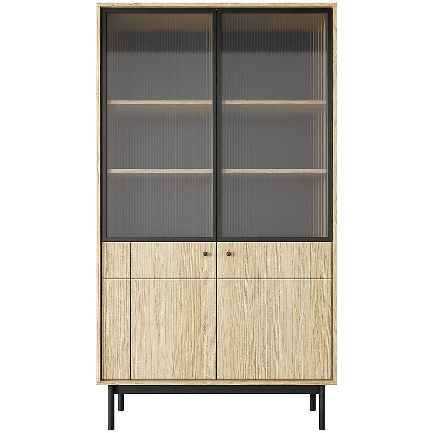 Witryna Japandi WT104 dąb linea