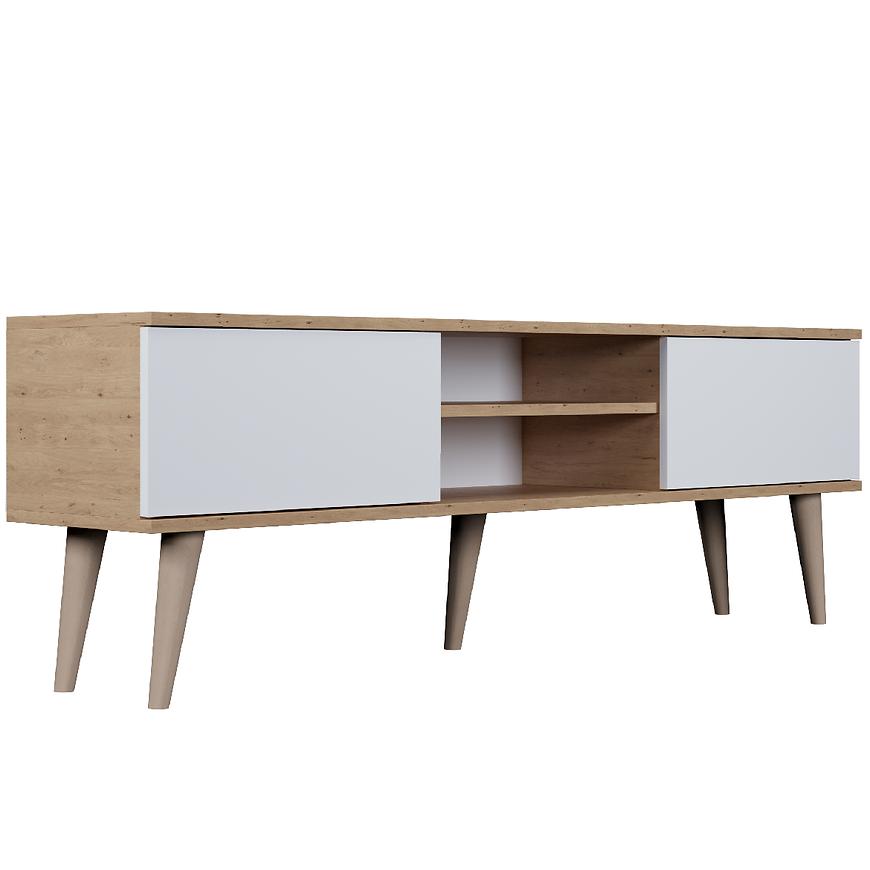Szafka RTV 160 Toronto Artisan/Biały
