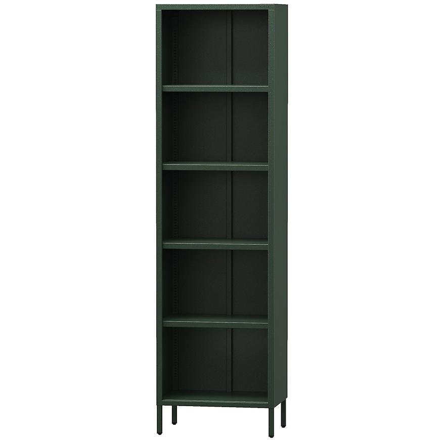 Regał Metalowy Wysoki Mario Modern Bottle Green