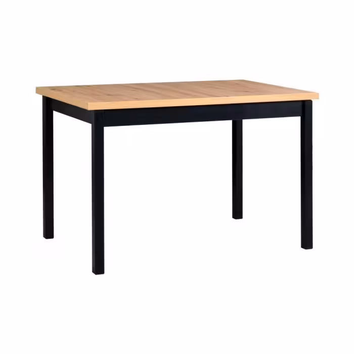 Stół rozkładany 120-160cm Maxim 10 dąb artisan/czarny
