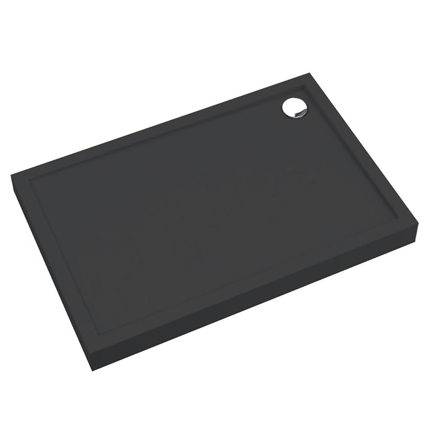 Brodzik prostokątny Black Mat 90x120x12 Espera Plus AQM4647CMG
