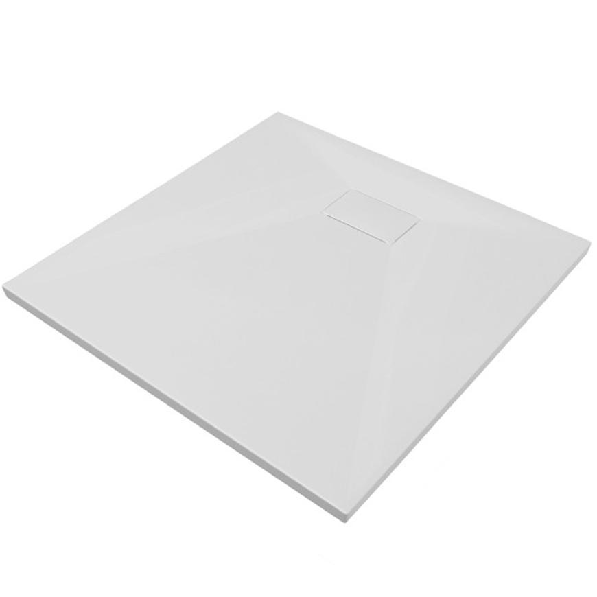 Brodzik kwadratowy Vexo 90x90 biały
