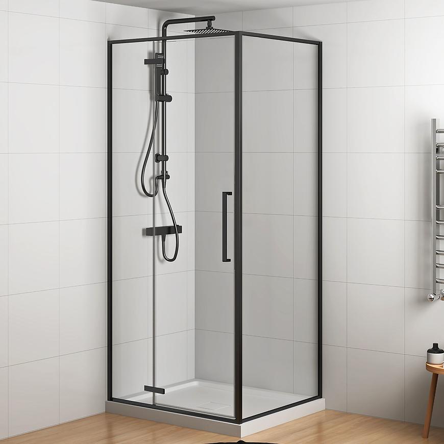 Kabina prysznicowa Etna 100x80 black
