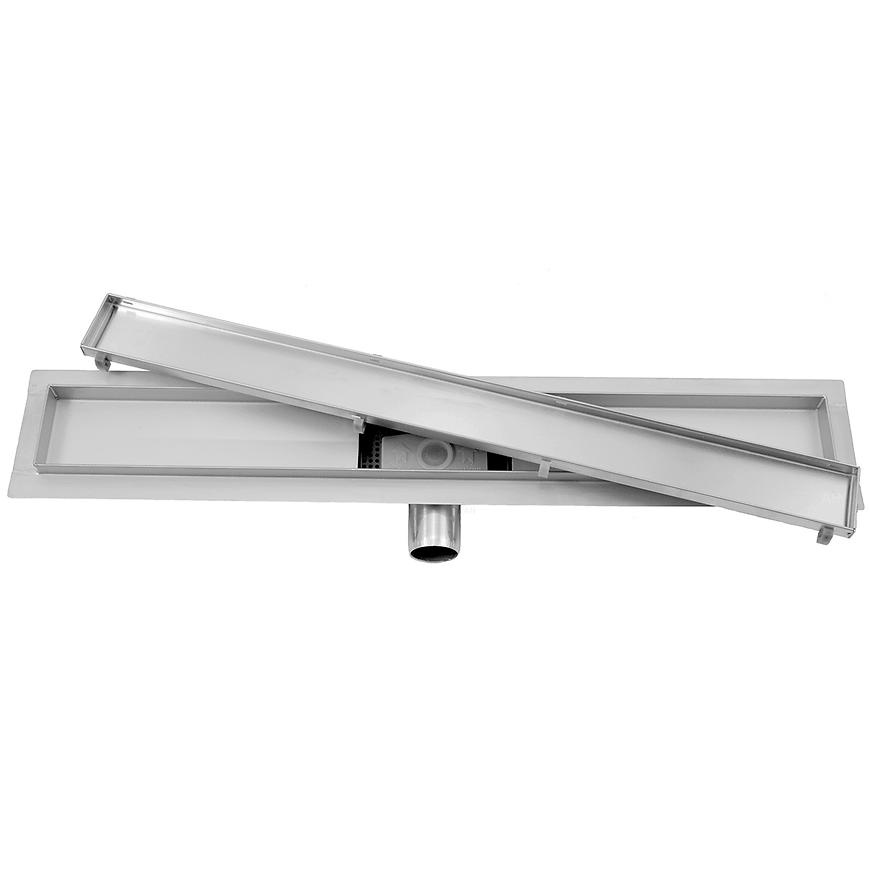 Odwodnienie liniowe pod płytkę + pełne odwracalne 700 mm