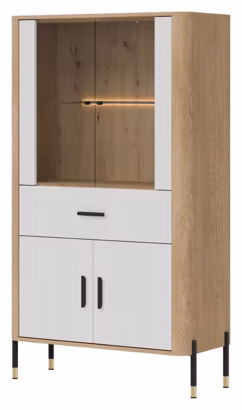 Witryna niska Dante DT12 biały