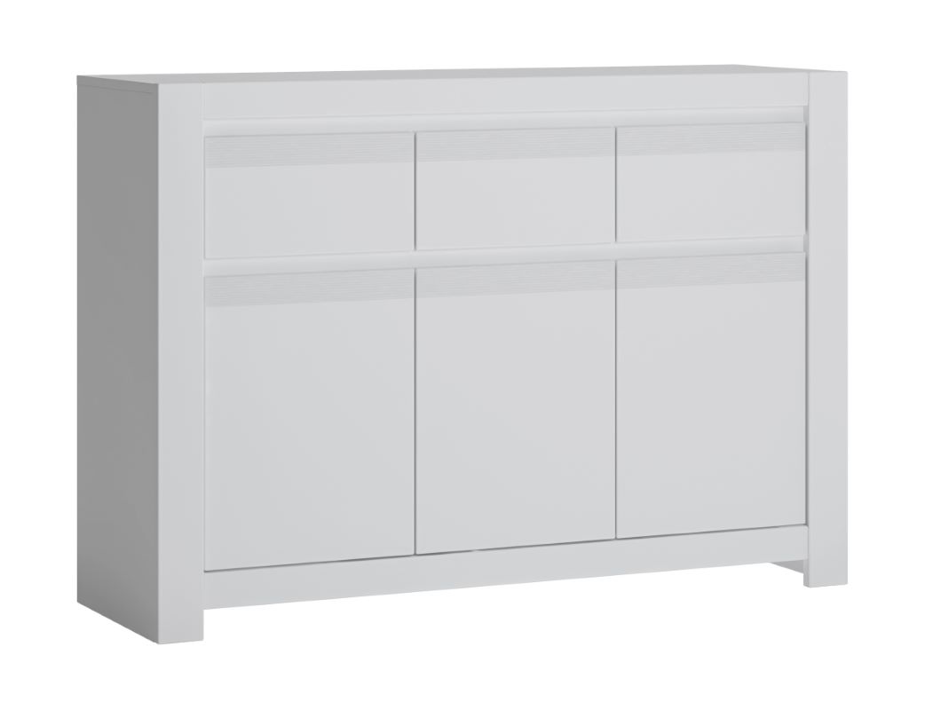 Komoda trzydrzwiowa z szufladami Novi 3D3S NVIK04