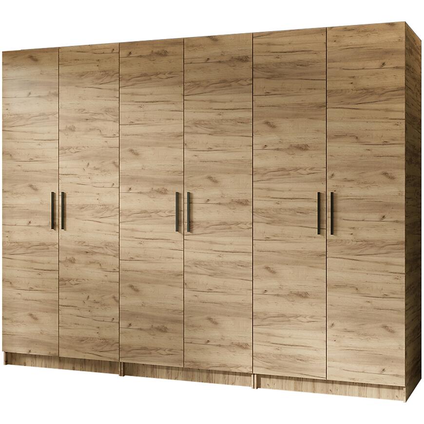 Szafa X3 Gold 2d Dąb Craft Złoty/Dąb Craft Złoty