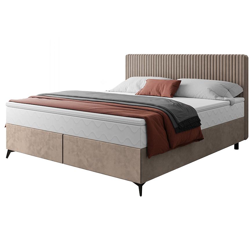 Łóżko Wave z topperem 180x200 Manila 21/Tilia 17