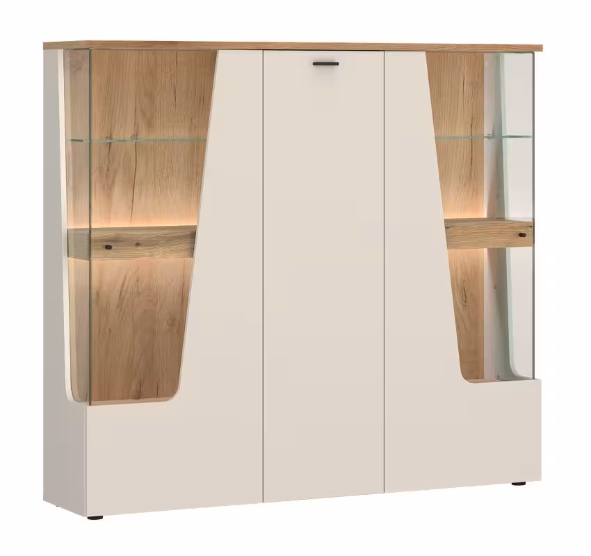 Witryna trzydrzwiowa Cut Out CTUV03