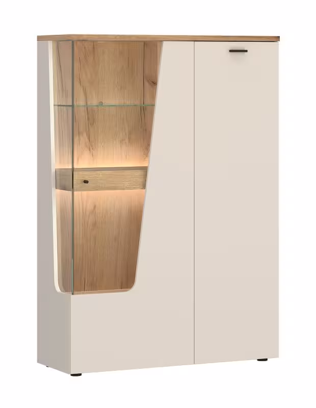 Witryna dwudrzwiowa prawa Cut Out CTUV02R
