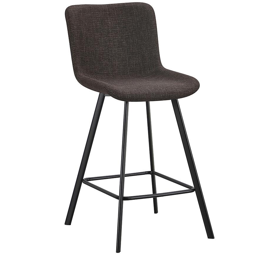 Stołek barowy Mylo 12649 brązowy