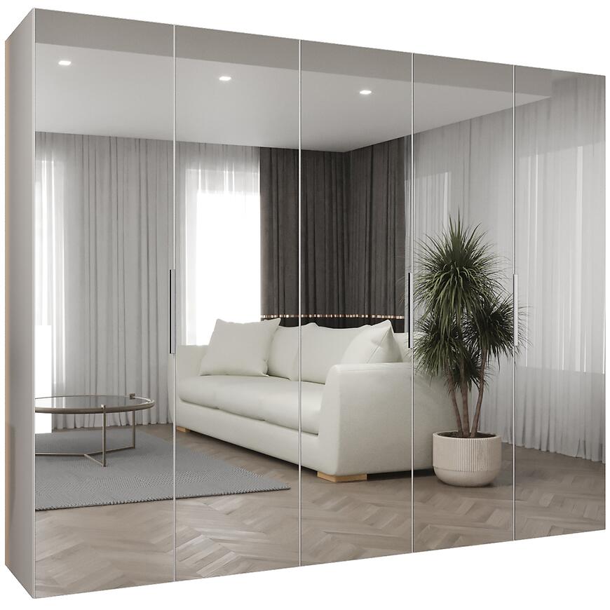 Szafa Marbella III 250 biały/kaszmir