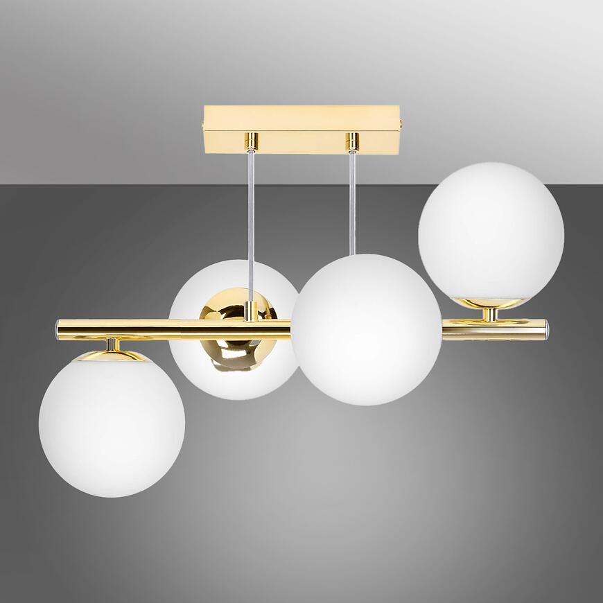Lampa Ceres 2942/Z-A-4 złoty LW4