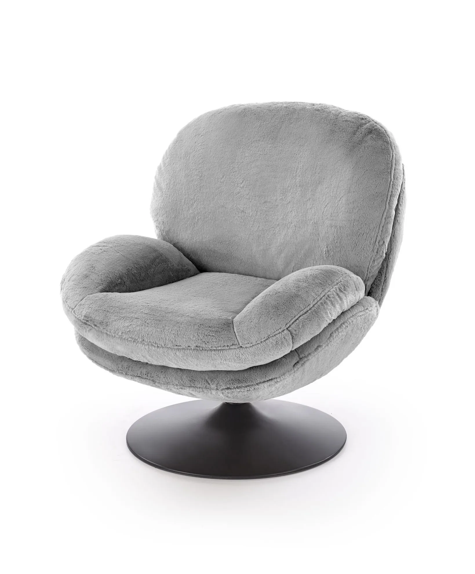 Fotel wypoczynkowy Shulker popielaty