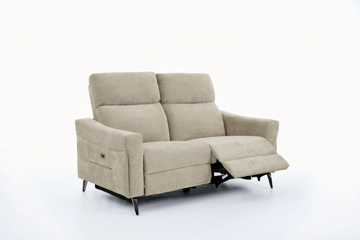Sofa Imperial 2 z funkcją relaks beżowa