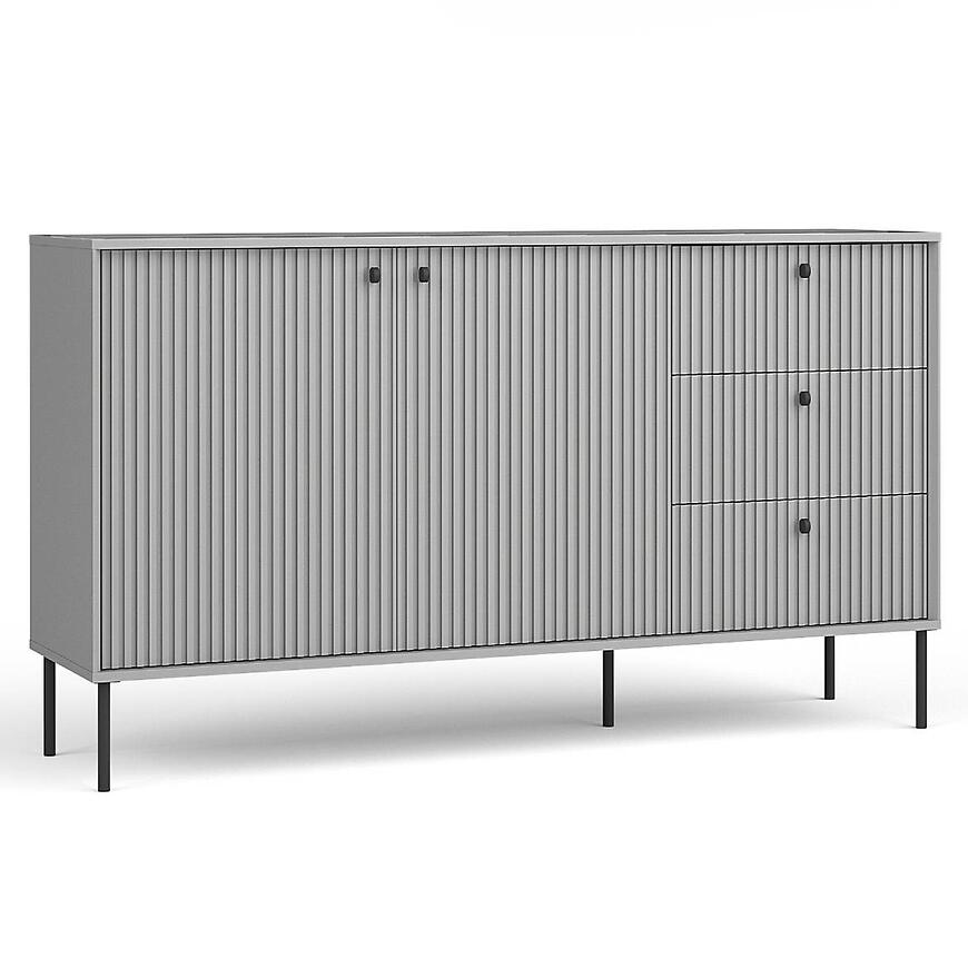 Komoda Iris 2D 3 SZ 03B szary