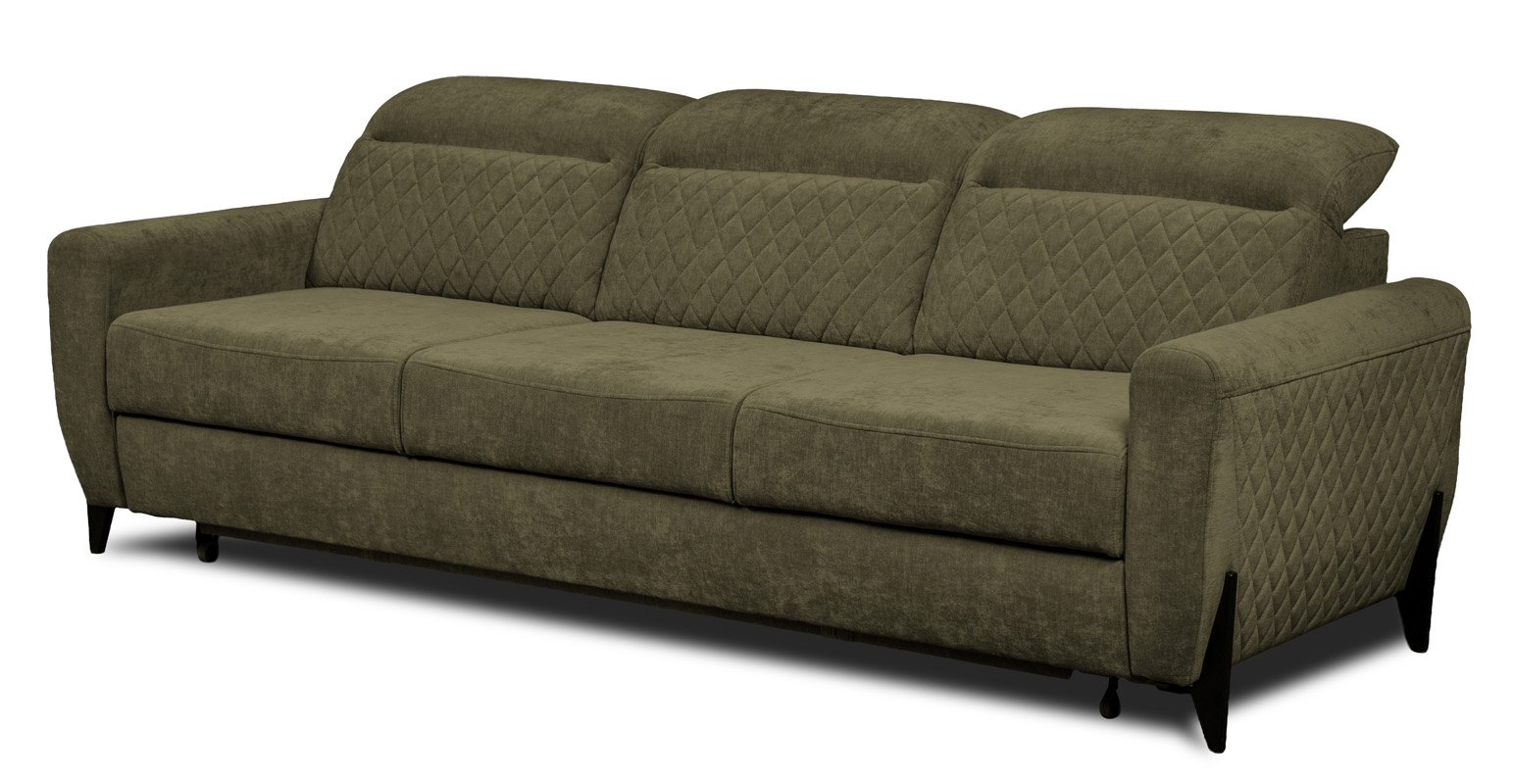 Sofa z funkcją spania Fresh zielona