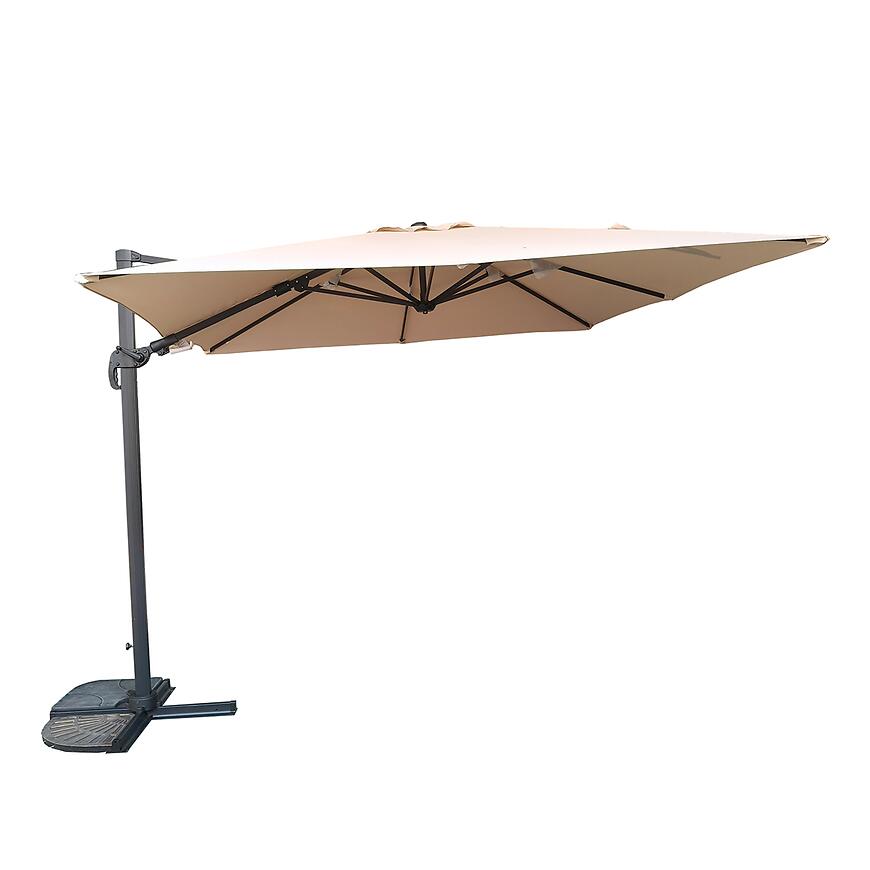 Parasol ogrodowy Roma 300x300 cm YQ007 beige