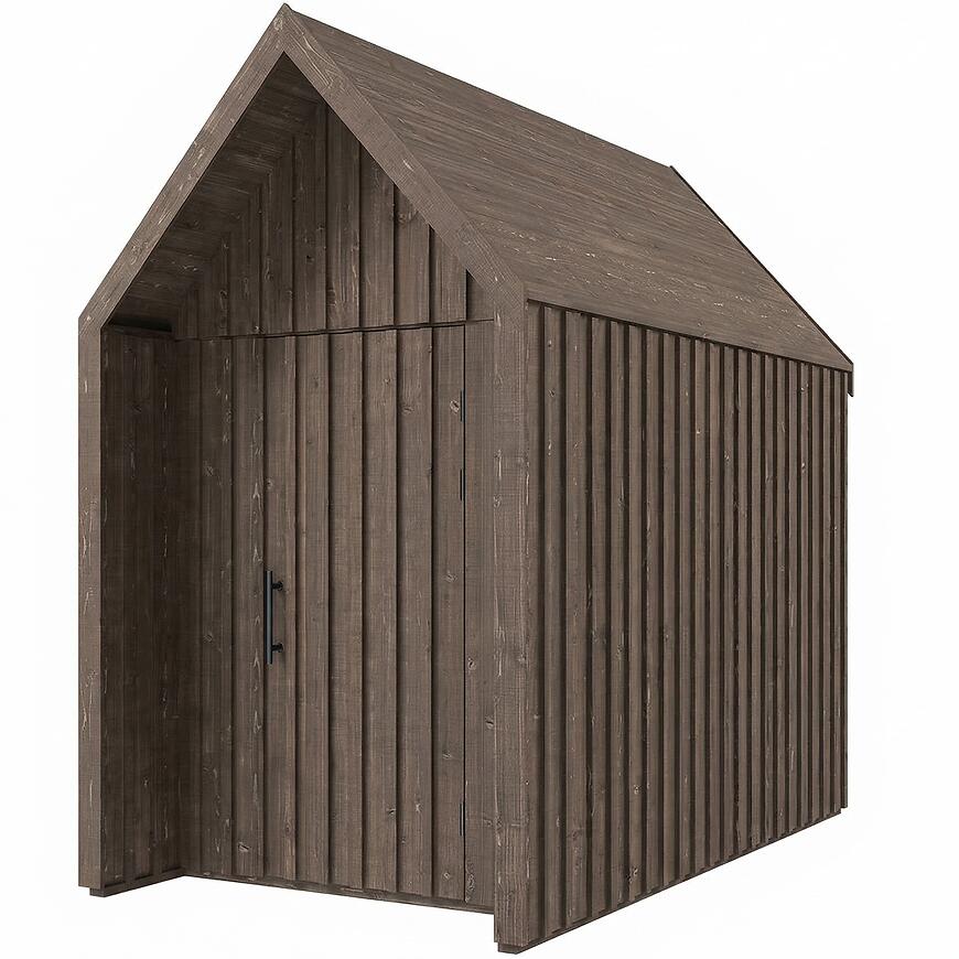 Domek ogrodowy Swedish Barn 1622 brązowy V1