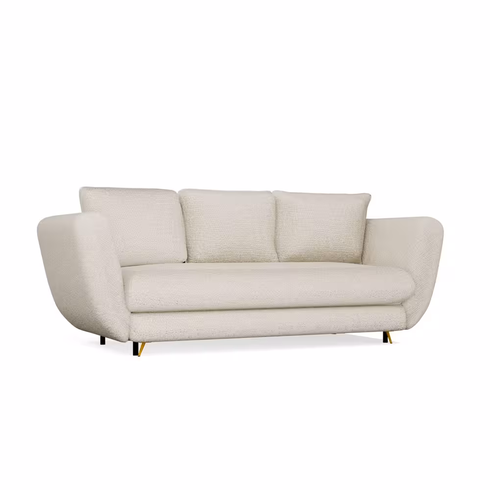 Sofa 3-osobowa rozkładana Paris NZ beż