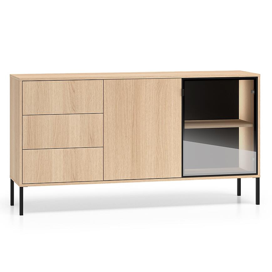 Komoda Barnee 02 Dąb Lindberg