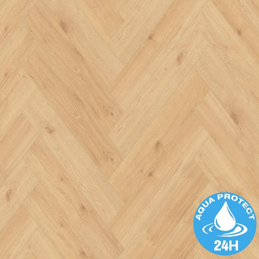 Panele podłogowe wodoodporne jodełka Dąb Como 8mm AC5 Herringbone WR 68569