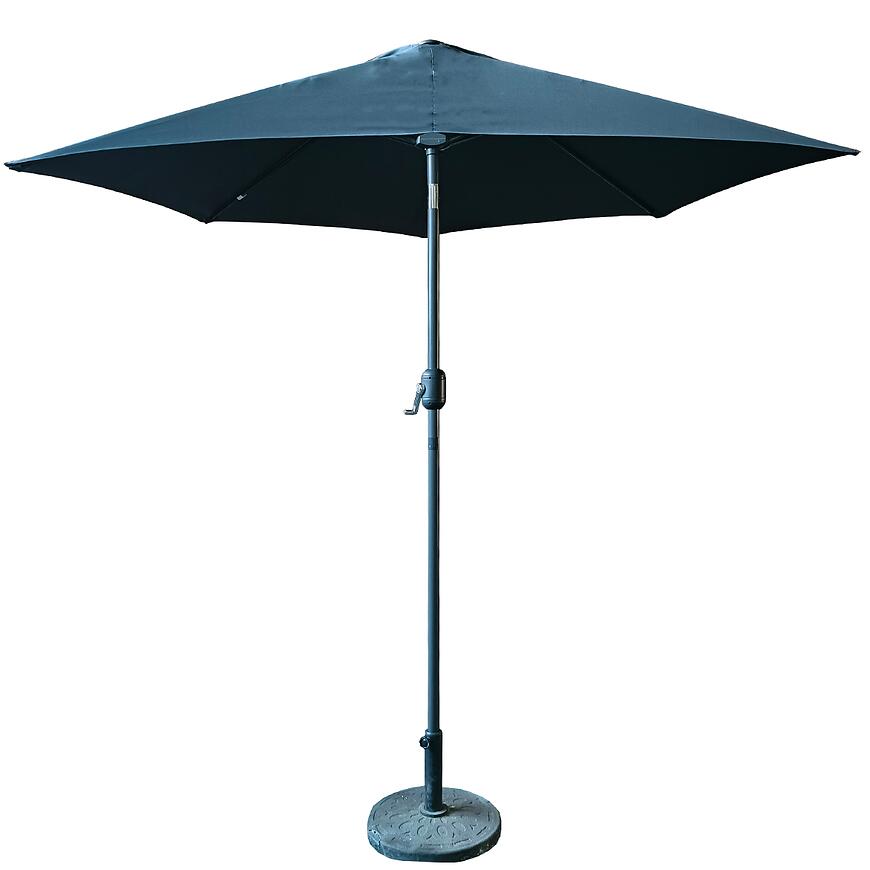Parasol półkolisty Modena 270x135 cm YQ-108 antracite