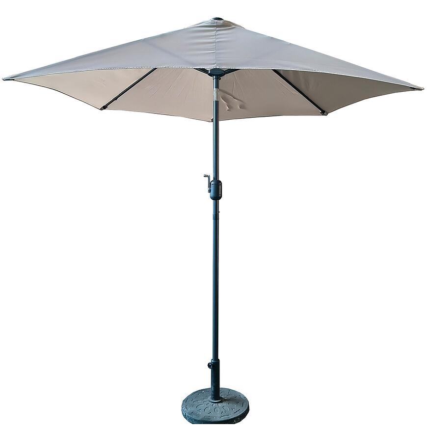 Parasol półkolisty Modena 270x135 cm YQ-108 beige