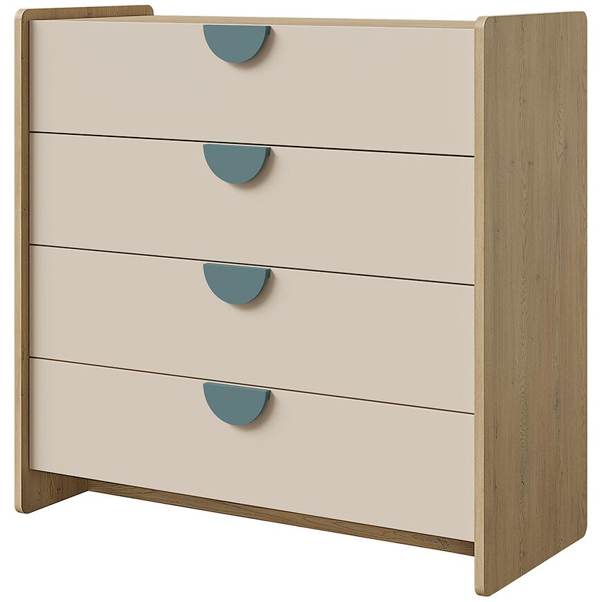 Komoda Lexi 10 Cremona/Macadamia/Morski