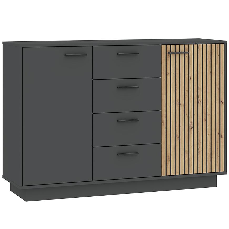 Komoda Nr 8 Front Antracyt/Artisan