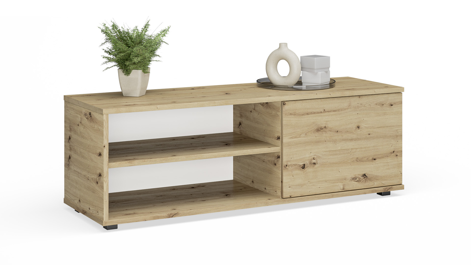 Szafka RTV VIVA 110 cm - kolor Dąb artisan