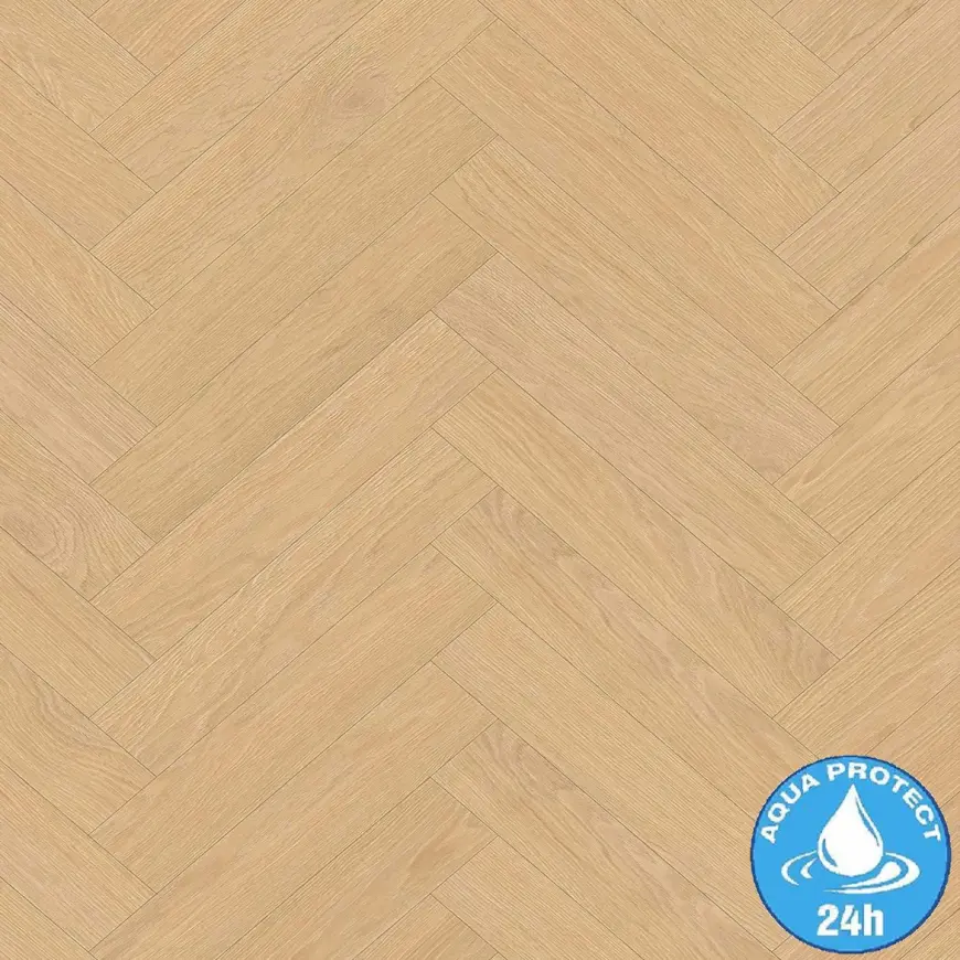 Panele podłogowe wodoodporne Dąb Natural Darcy 8mm AC5 Herringbone K843